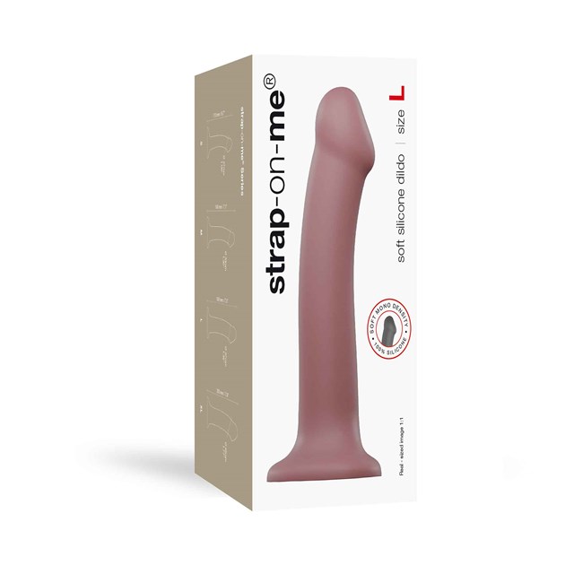 Mono Density Dildo Vieux Rose - 19 cm