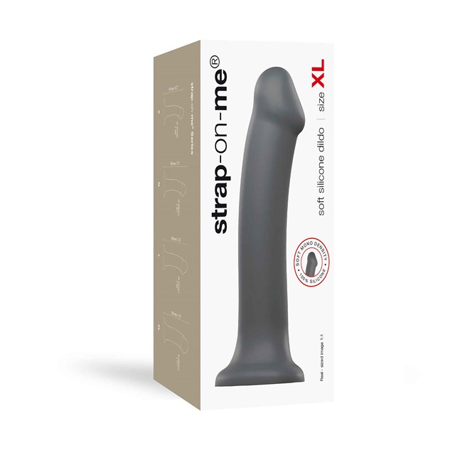 Mono Density Dildo harmaa - 20 cm