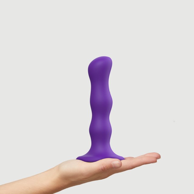 DILDO GEISHA BALLS PURPLE - M