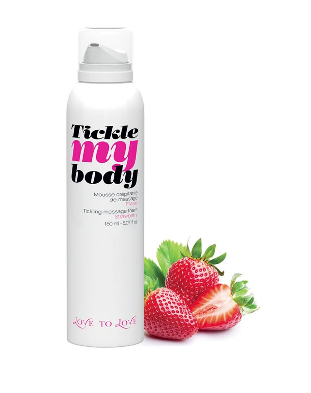 Tickle My Body Hierontavaahto - Mansikka 150 ml