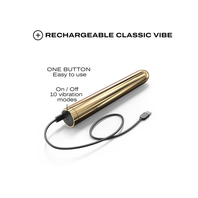 Golden Boy 2.0 Rechargable Bullet Vibrator