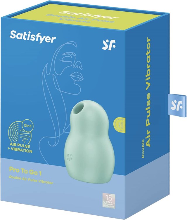 Satisfyer Pro To Go 1 Lufttrycksvibrator - Mint