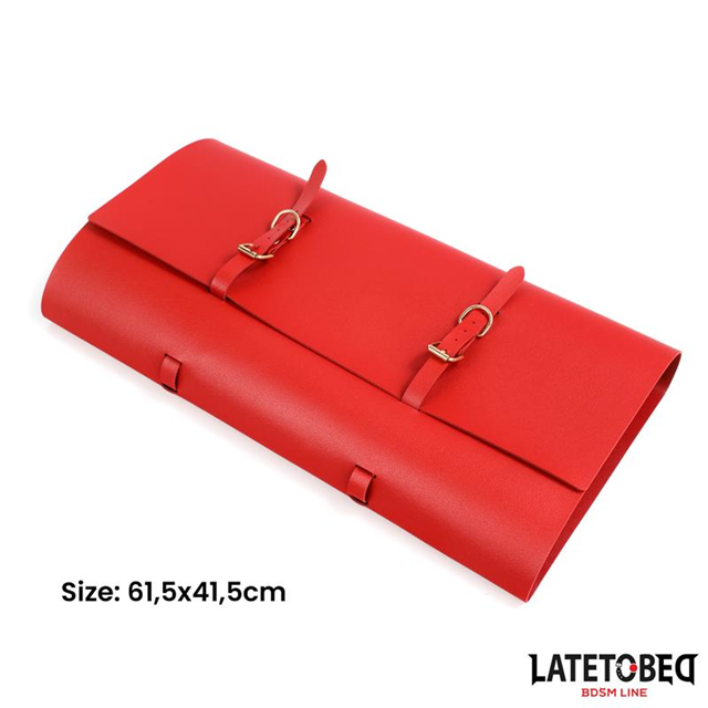 7-pcs Bondage Set With Bag Red