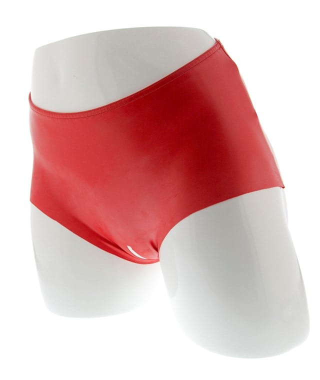 HAAROISTA AVOIMET DATEX SHORTSIT - PUNAINEN