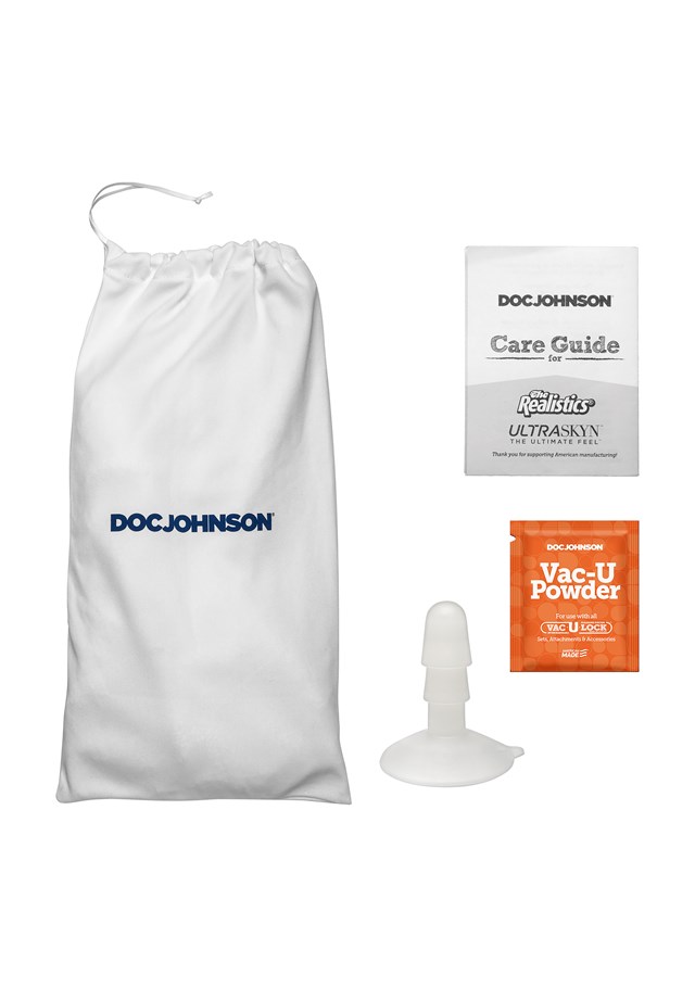 Chad White 22cm Ultraskyn Vac-U-Lock Dildo