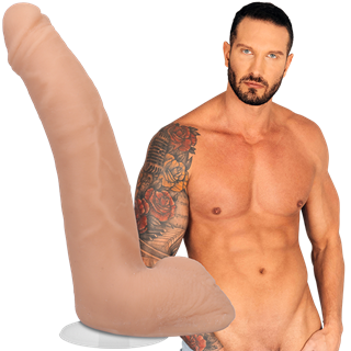 Quinton James - 24cm Ultraskyn Cock With Vac-u-lock