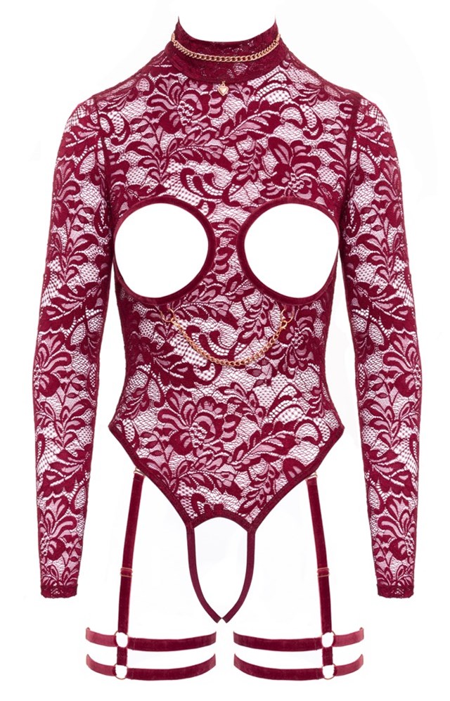 Crotchless Body Red