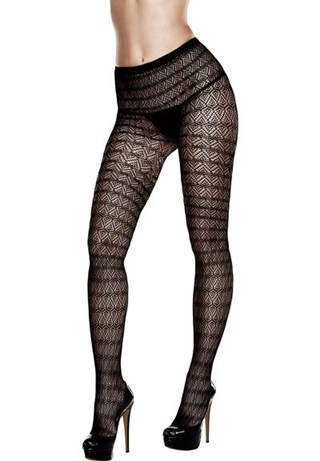 Kaleidescope Jacquard Pantyhose