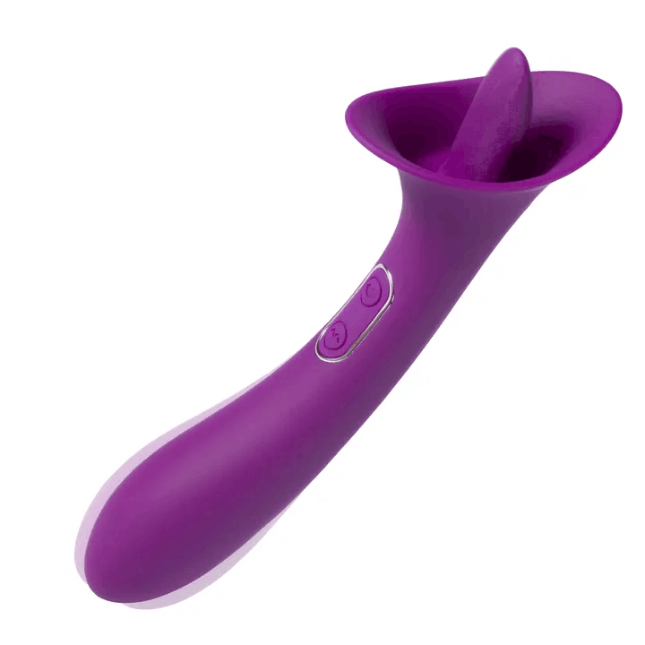 Adele Clit Licking Tongue Vibrator With G-spot Stimulator