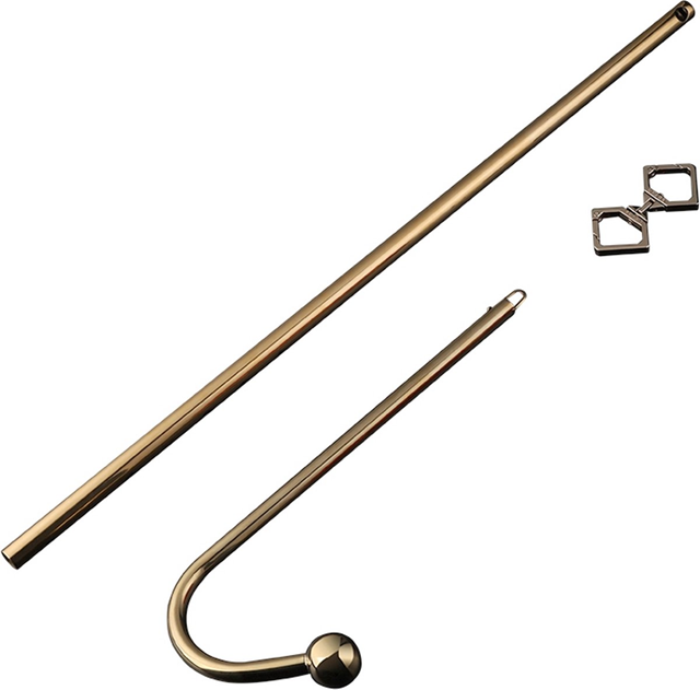 Adjustable Anal Hook Gold 76 cm