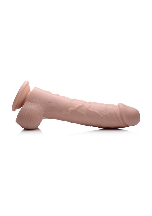 Loadz 21.5cm Vibrating Squirting Dildo with Remote