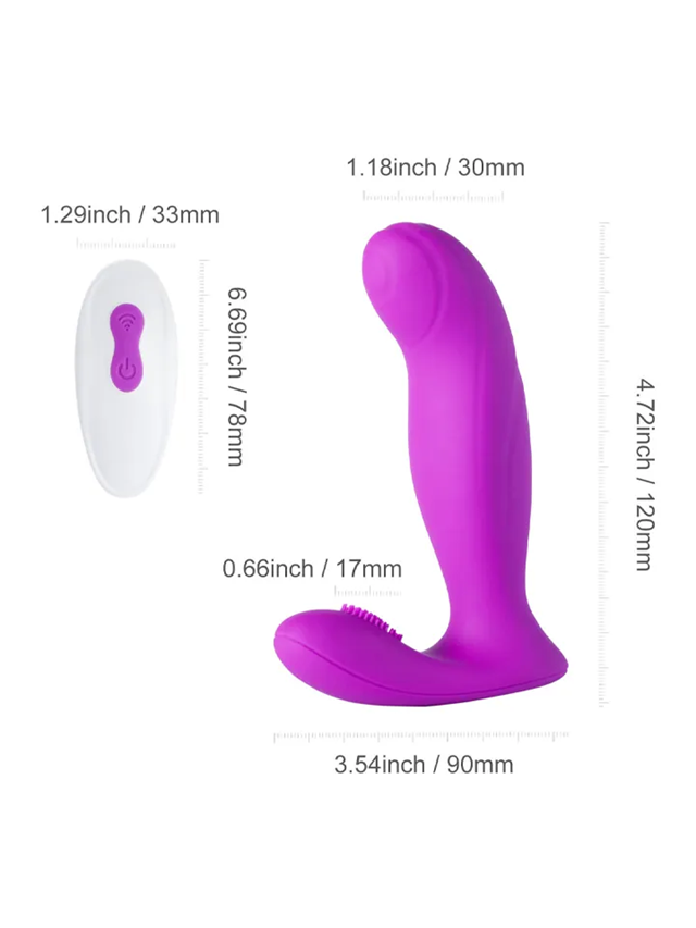 Allure Wearable G-Spot Vibrator With Clit Stimulator