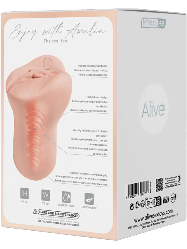 Amelia Super Realistic Vagina