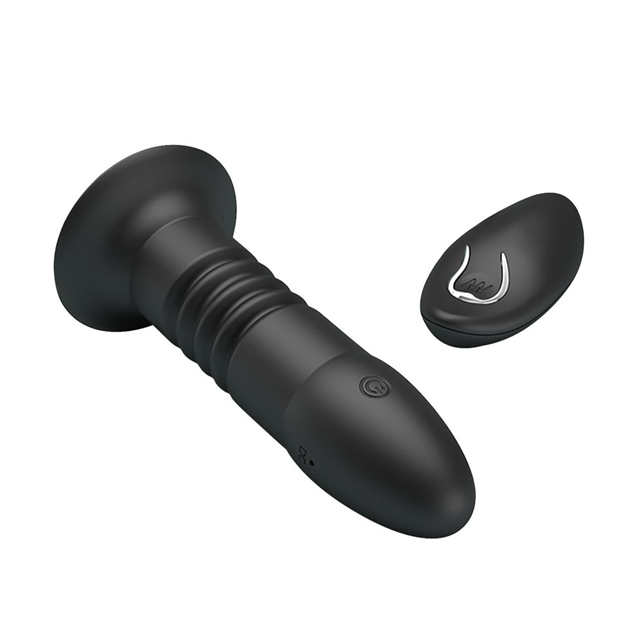 Anal Plug With 4 Vibration & 4 Thrusting Modes
