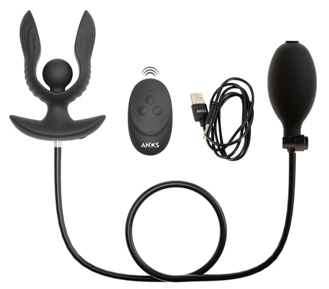 RC Inflatable Expander Plug with Vibration