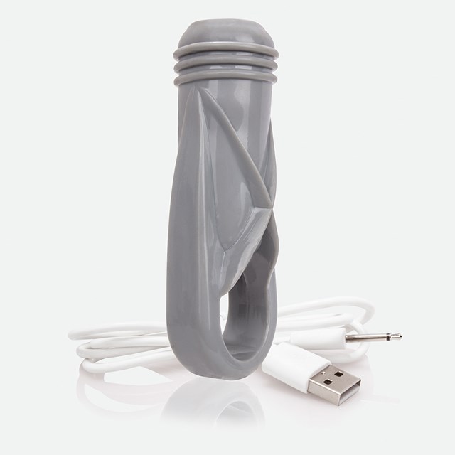 Charged OYeah! Plus Ladattava vibe ring - harmaa