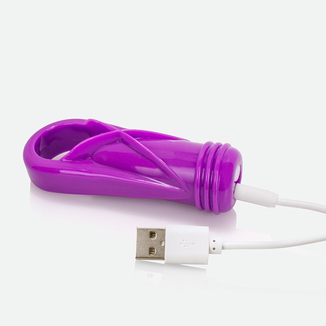 Charged OYeah! Plus Rechargeable Vibe Ring - Violetti