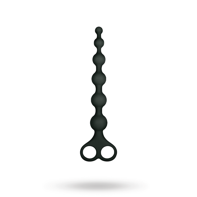 ARSE BEADS #1 BLACK SILICONE