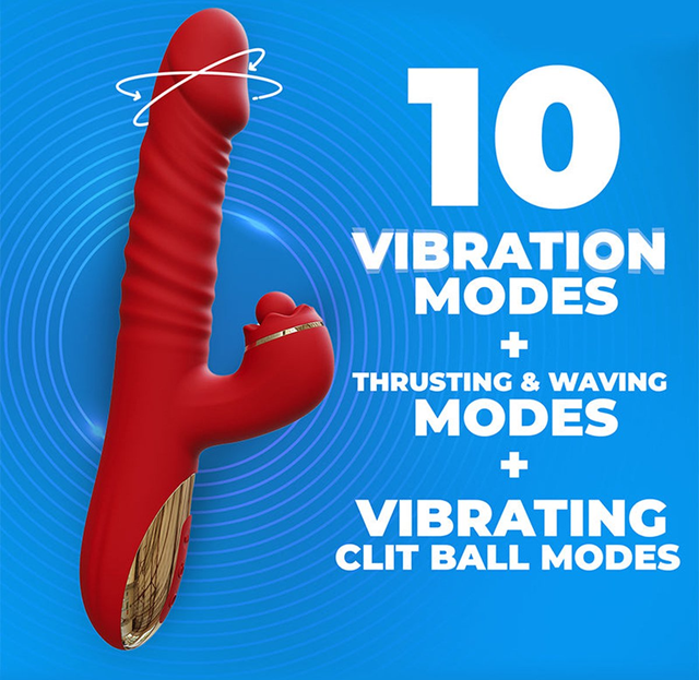Ascen Thrusting & Waving Vibe With App