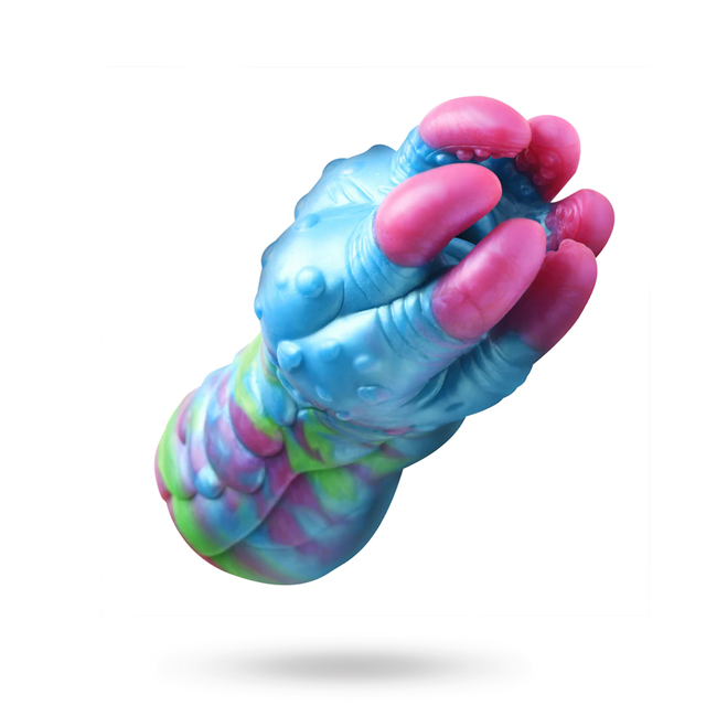 Asstra - Silicone Ass Stroker - Blue/Purple