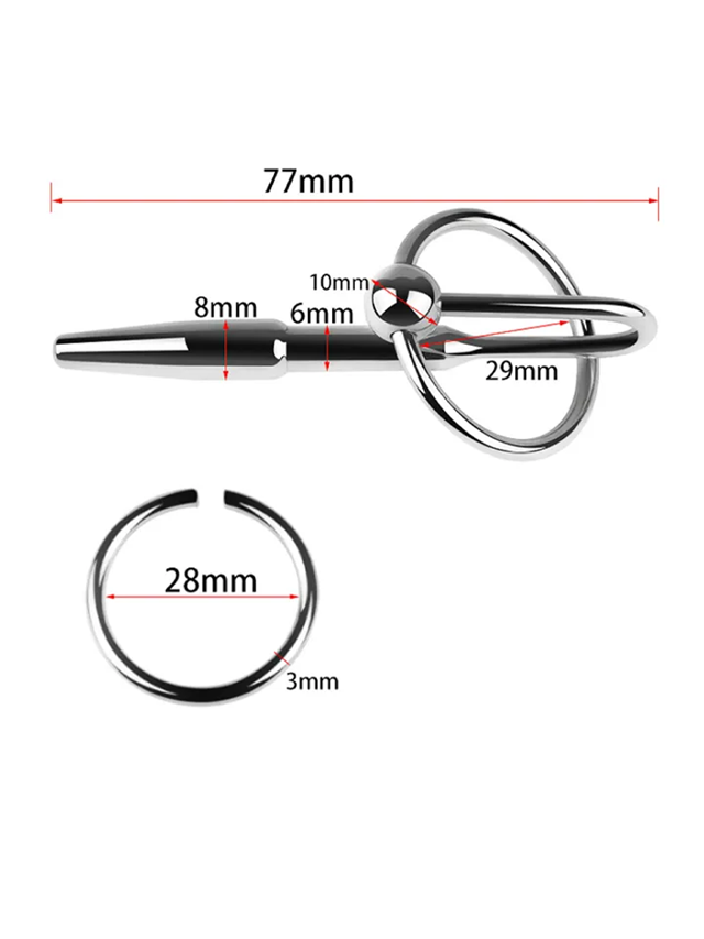 B-Series Metal Penis Plug No. 05