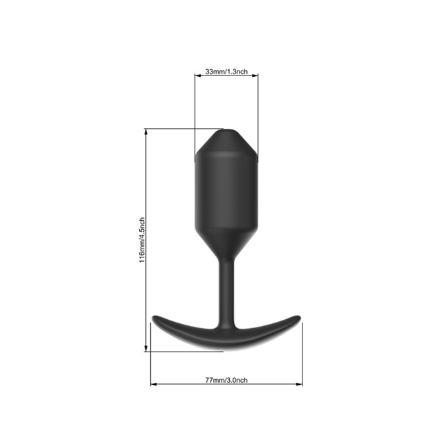 Black Silicone Buttplug Kit