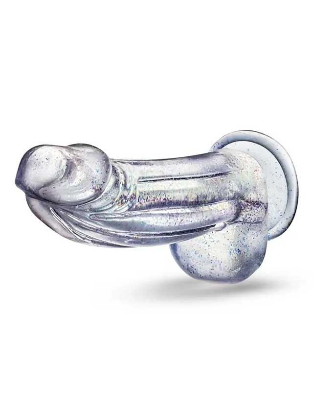 Bling Sparkling Clear Dildo 19 cm
