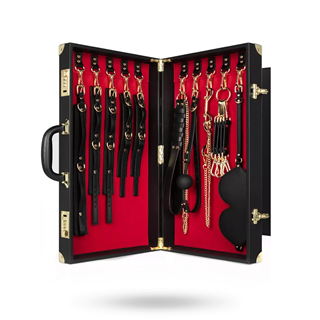 Bondage Suitcase 13-pcs Pu Leather