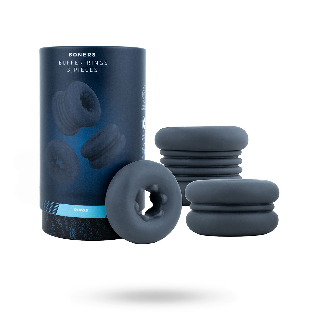 Buffer Rings Razor Boners Buffer Rings 3-pack - Tilaa huomaamattomasti ja nopeasti osoitteesta