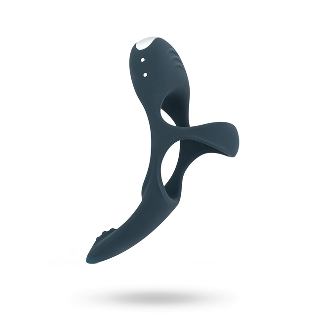 Boners Triple Vibrating Cockring Blue