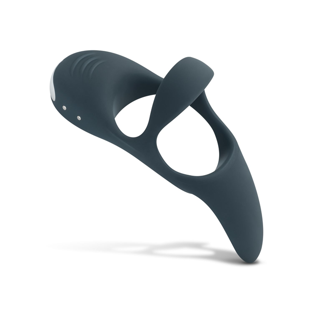 Boners Triple Vibrating Cockring Blue