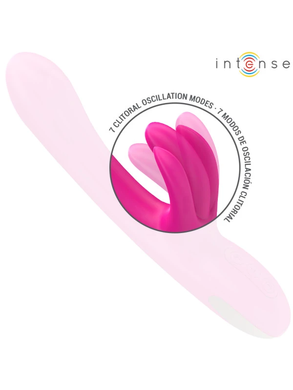 Britney Multifunction Rabbit Vibrator Pink 23 cm