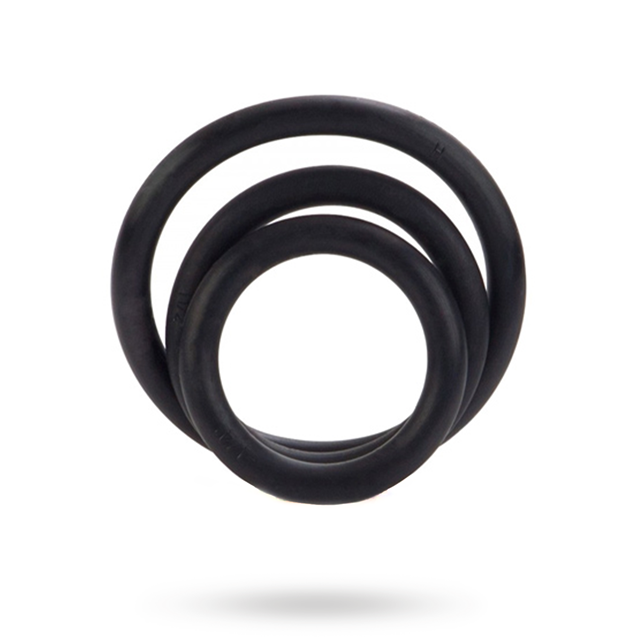 Cal Exotics Black Rubber Ring Set