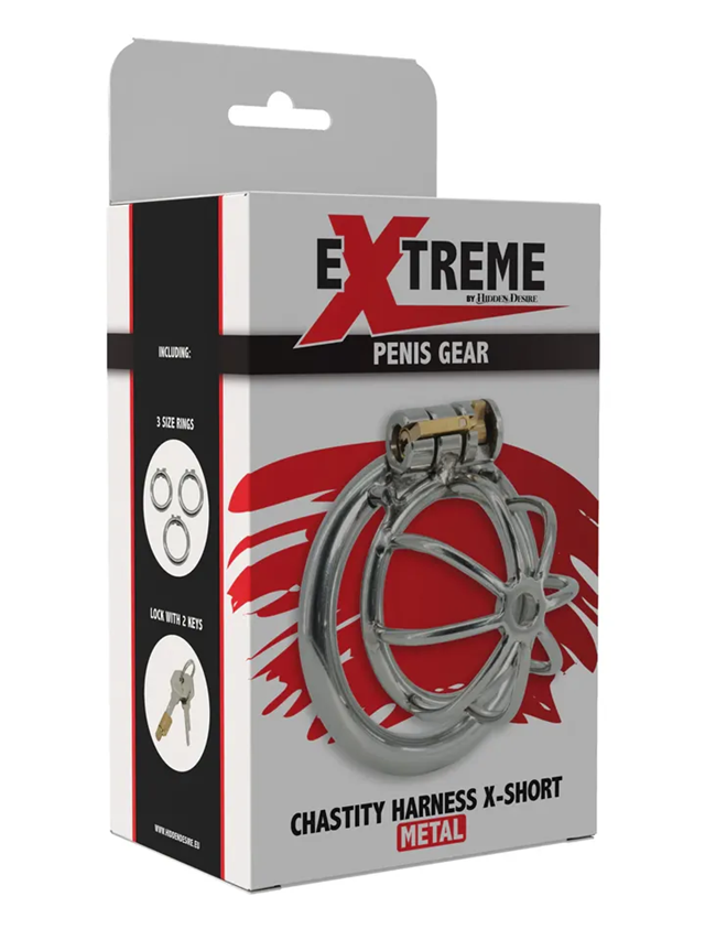 Chestity Cock Harness X-Short
