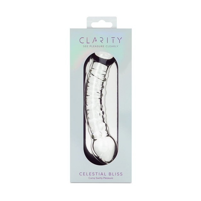 Clarity Celestial Bliss Glass Dildo
