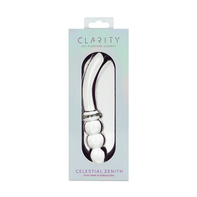 Clarity Celestial Zenith Glass Dildo