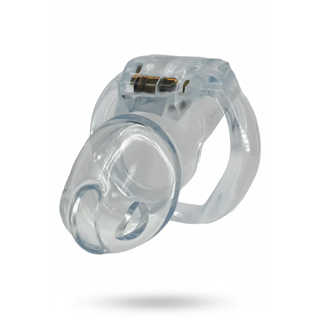 Clear Control Cock Cage Long