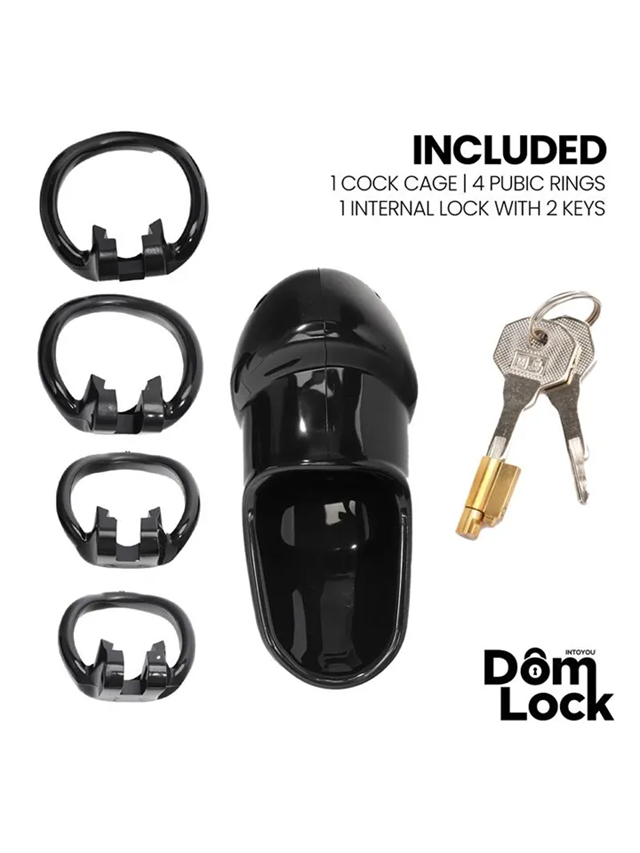 Closure Chastity Cage With Internal Lock