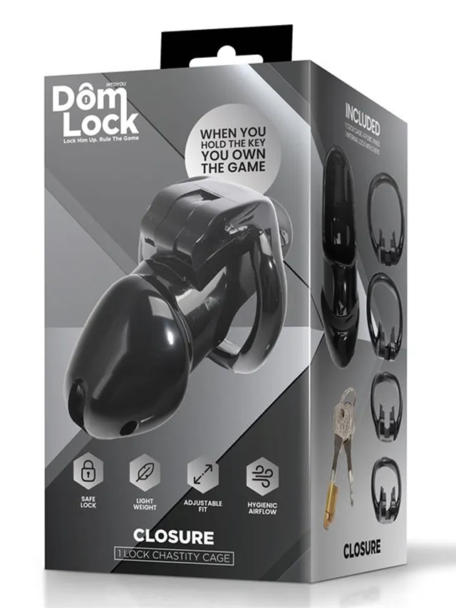 Closure Chastity Cage With Internal Lock