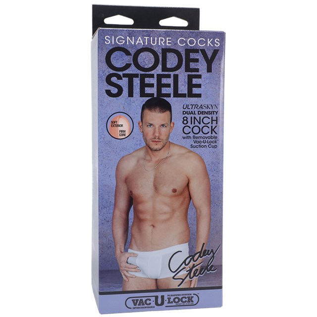 Codey Steele ULTRASKYN Dildo 20 cm - Vanilla