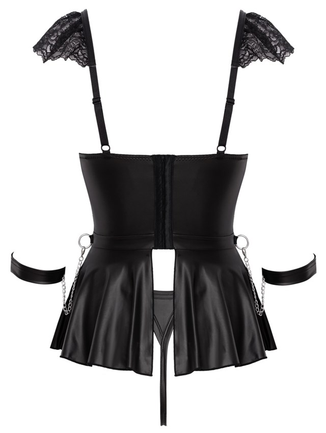 3-piece Babydoll Bondage Set