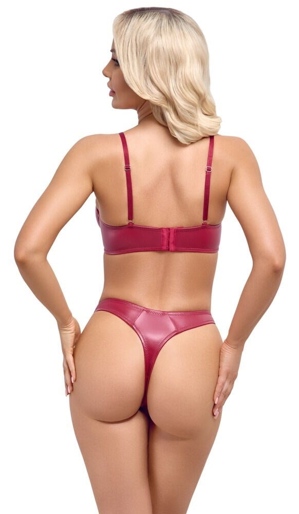 Cottelli Lingerie Bra Set Red