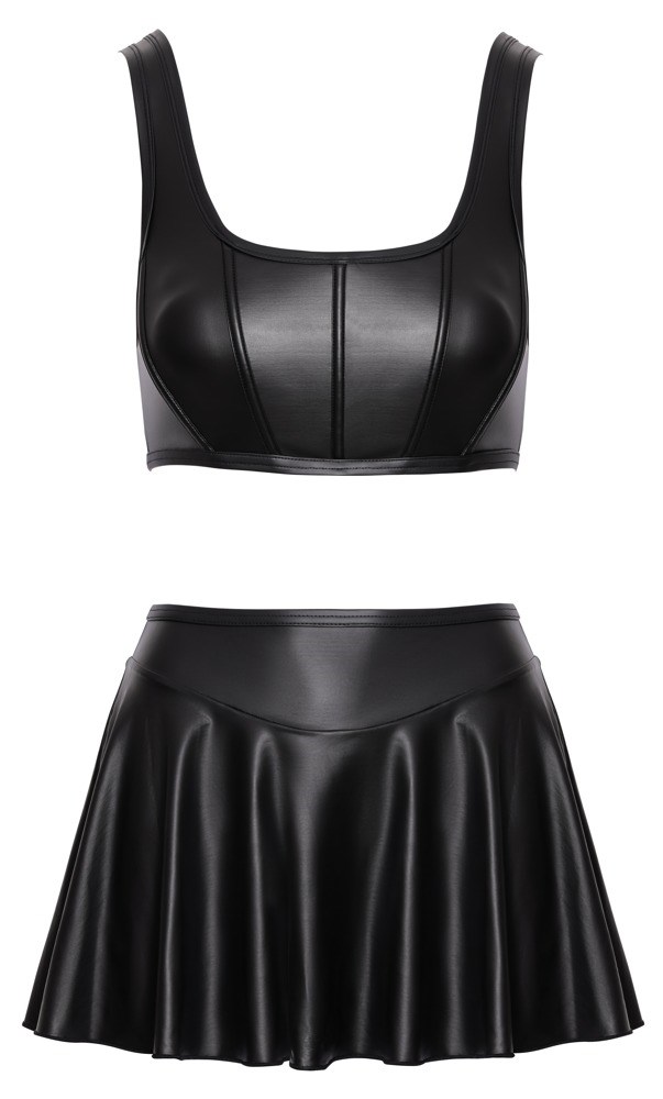 Corset Top & Mini Skirt