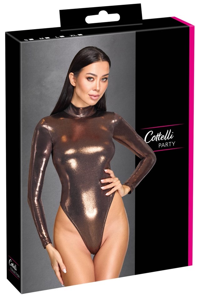 Golden Long-sleeved Thong Body