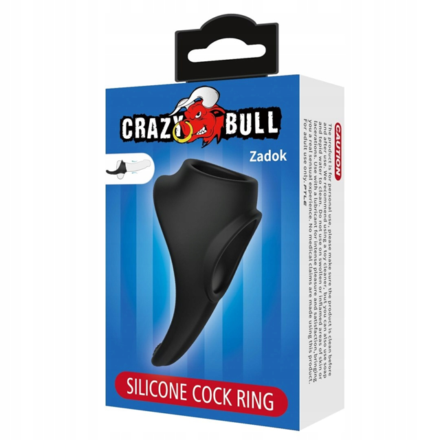 Zadok Silicone Cock & Testicles Ring