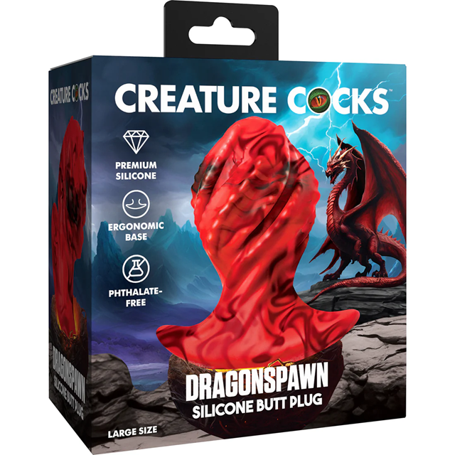 Dragonspawn Silicone Butt Plug