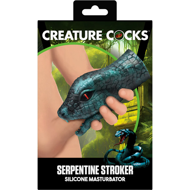 Serpentine Snake Silicone Masturbator