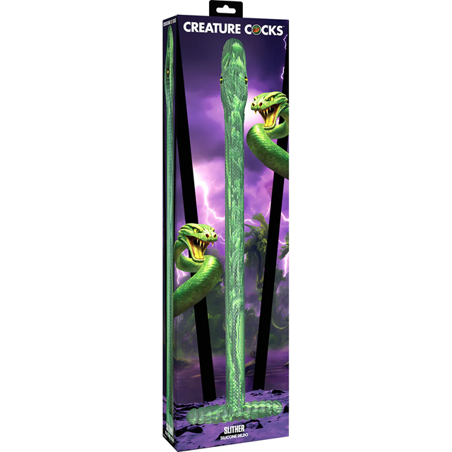 Slither Snake Silicone Dildo 57 cm