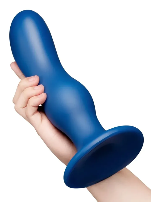 Curved Anal Trainer With Suction Cup
