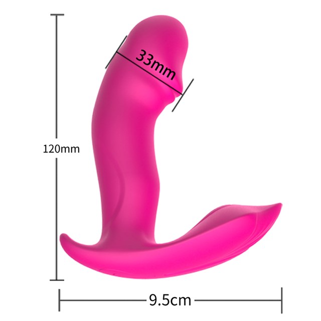 Klitoris & G-piste vibraattori lämmitystoiminnolla - Pinkki